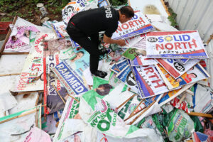 Photo of Our post-election cleanup